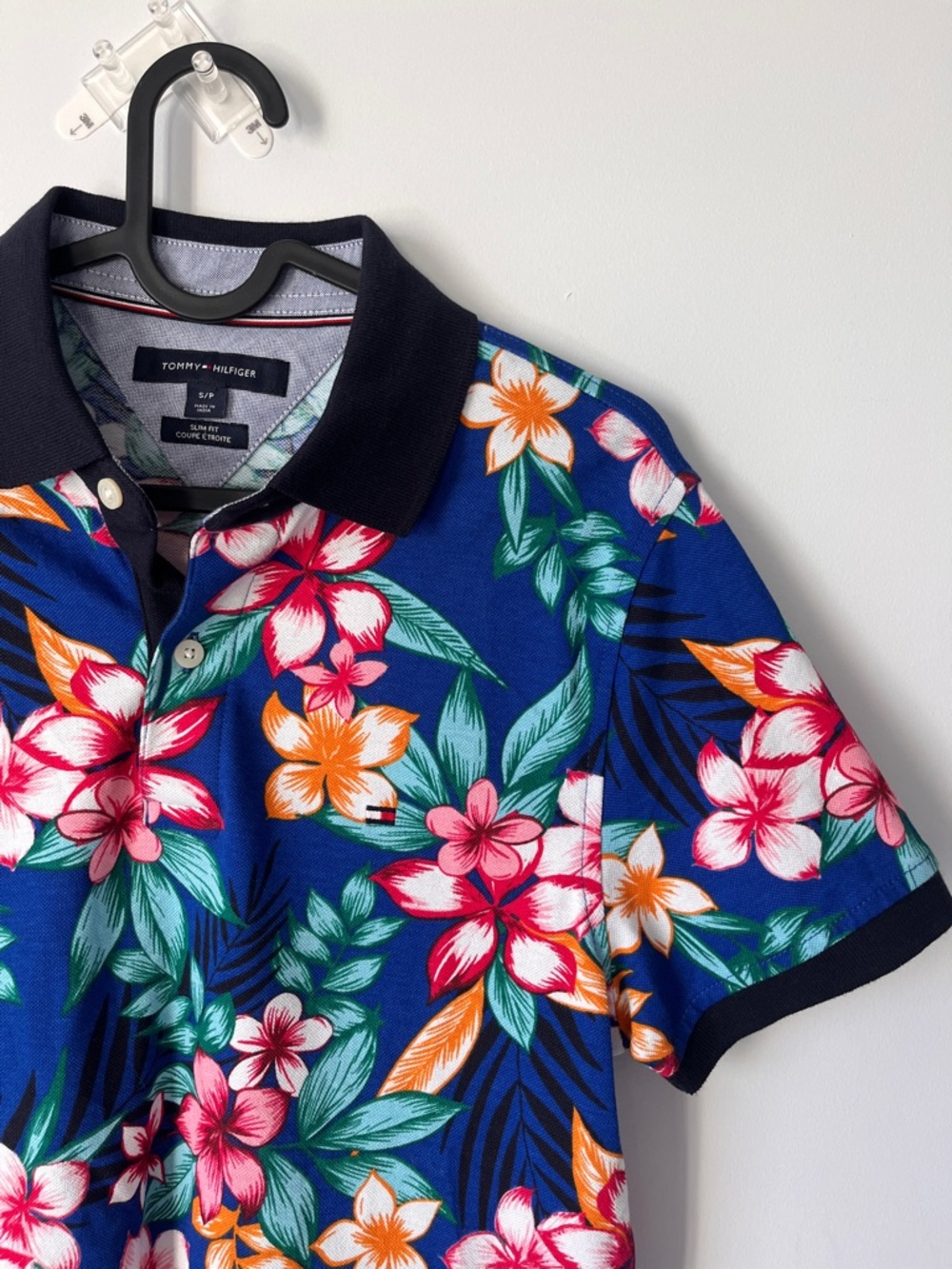 🔥CLEAROUT🔥 3/$25🔥Tommy Hilfiger Men’s Floral Polo Shirt | Travel | Preppy